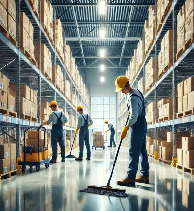 Limpieza de almacenes