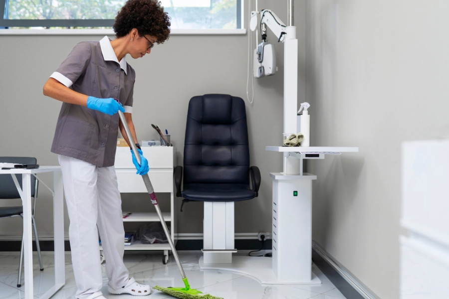 que tipos de aseo hospitalario existen